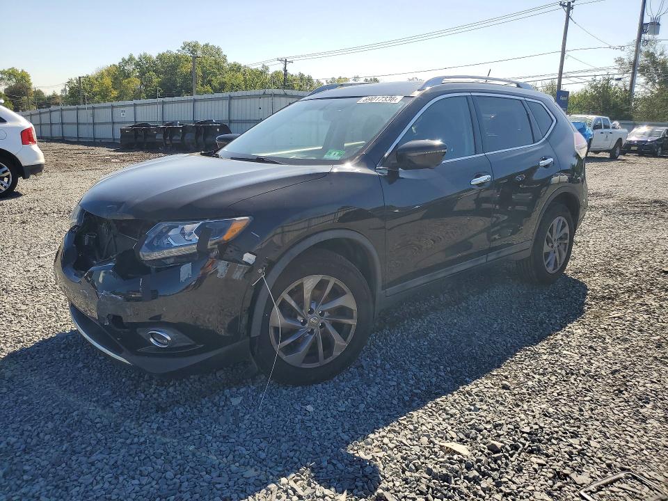 2016 Nissan Rogue მანქანა იყიდება აუქციონზე, vin: 5N1AT2MV4GC740541, აუქციონის ნომერი: 69017336