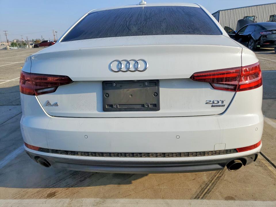 2018 Audi A4 მანქანა იყიდება აუქციონზე, vin: WAULMAF45JA080101, აუქციონის ნომერი: 69383426
