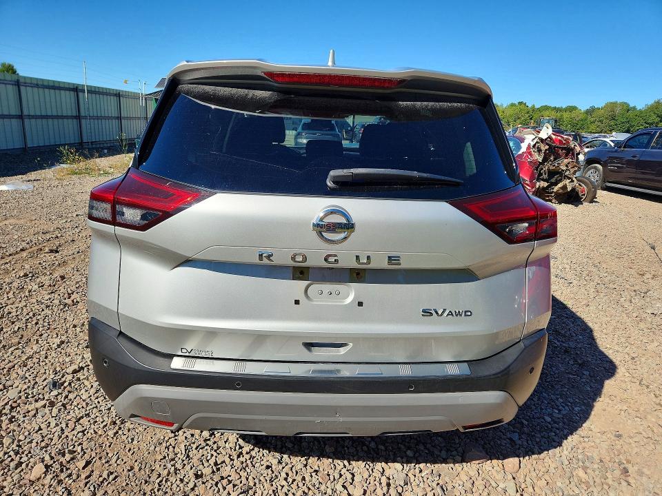 70440816 :رقم المزاد ، JN8AT3BB2MW220386 vin ، 2021 Nissan Rogue مزاد بيع