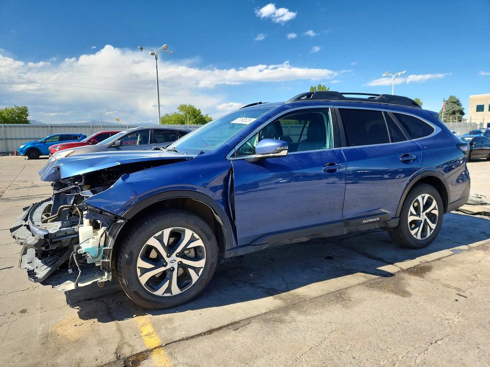 67198526 :رقم المزاد ، 4S4BTAMC5M3157047 vin ، 2021 Subaru Outback مزاد بيع