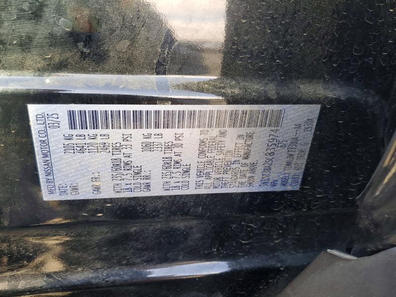 Aukcja sprzedaży 2025 Nissan Rogue, vin: 5N1BT3BA2SC835974, numer aukcji: 67873516