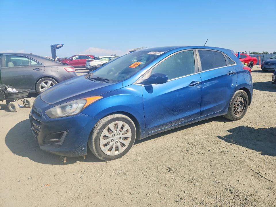 2016 Hyundai Elantra Gt მანქანა იყიდება აუქციონზე, vin: KMHD35LH1GU257089, აუქციონის ნომერი: 70080226