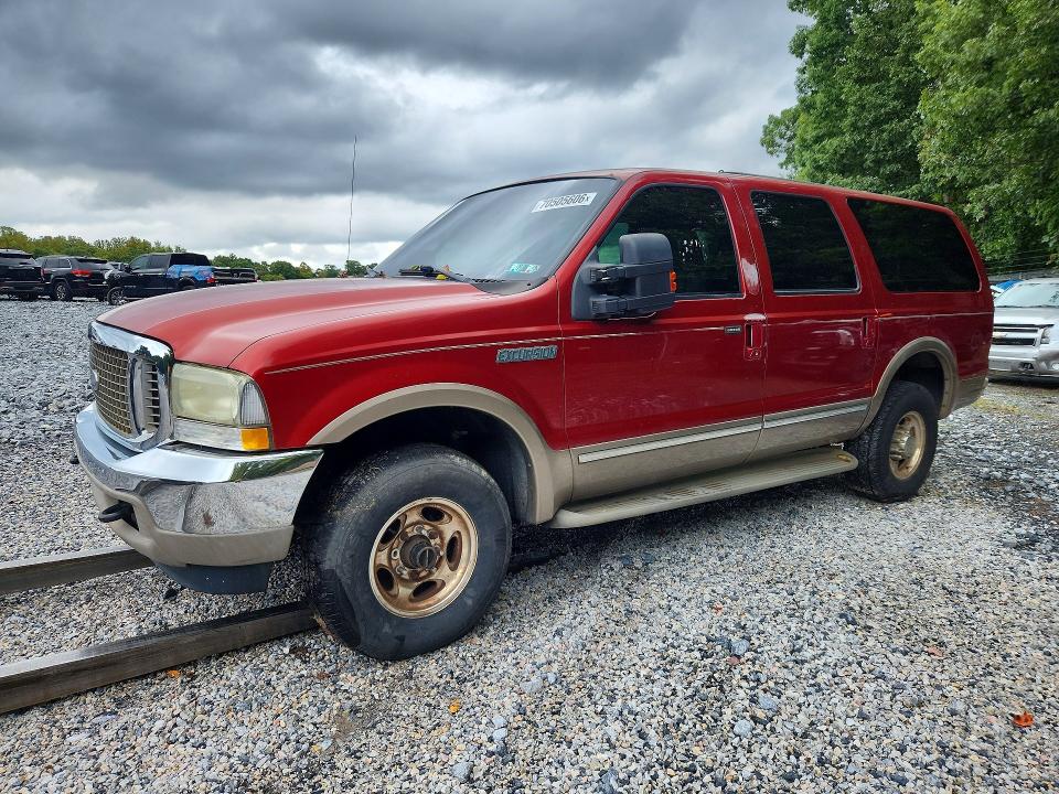Auction sale of the 2002 Ford Excursion, vin: 1FMNU43S12EC32249, lot number: 70505606