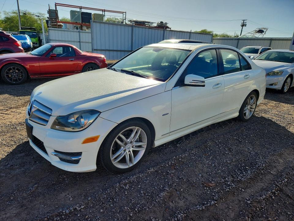 Aukcja sprzedaży 2012 Mercedes-benz C, vin: WDDGF4HB2CR207893, numer aukcji: 68277356