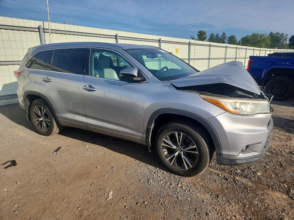 Продажа на аукционе авто 2016 Toyota Highlander, vin: 5TDJKRFH2GS242036, номер лота: 68323086