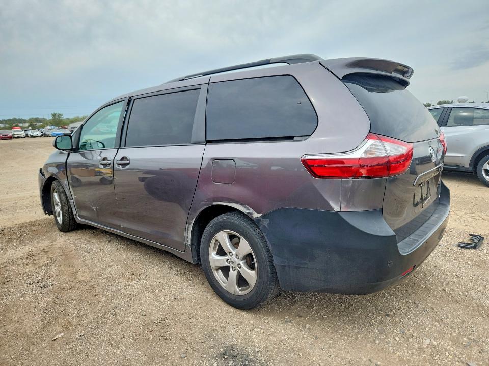 Продажа на аукционе авто 2015 Toyota Sienna, vin: 5TDKK3DC7FS609570, номер лота: 68630206