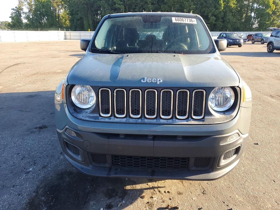 68067736 :رقم المزاد ، ZACCJBAT8GPE34637 vin ، 2016 Jeep Renegade مزاد بيع