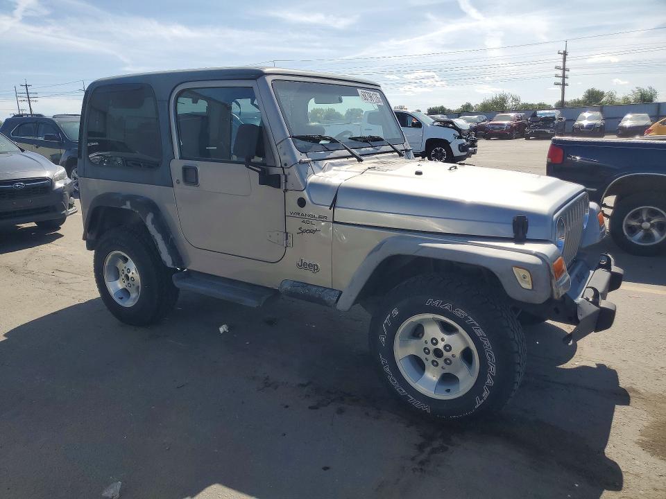 Продажа на аукционе авто 2001 Jeep Wrangler / Tj, vin: 1J4FA49S11P375255, номер лота: 68796176