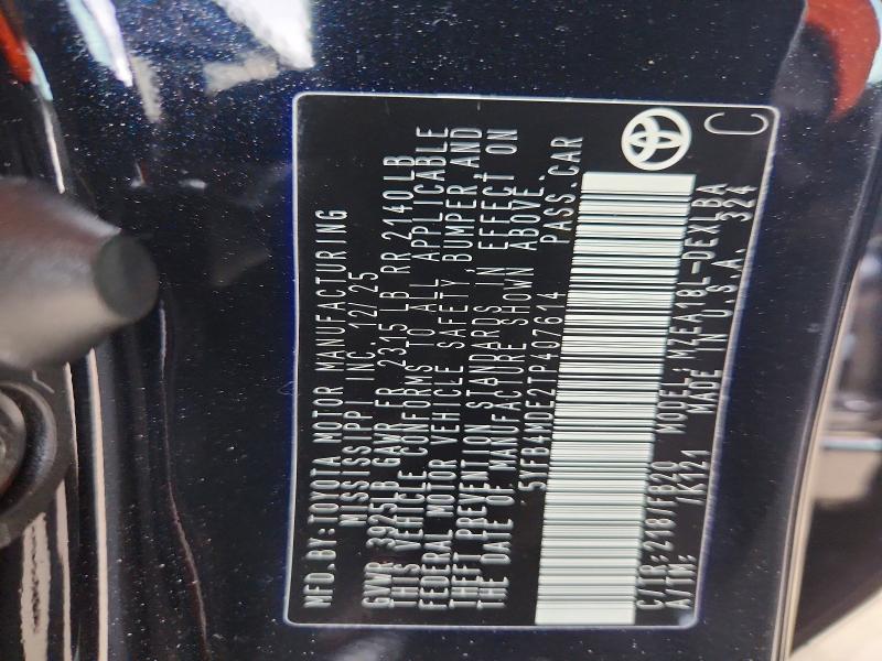 Aukcja sprzedaży 2026 Toyota Corolla, vin: 5YFB4MDE2TP407614, numer aukcji: 66968036