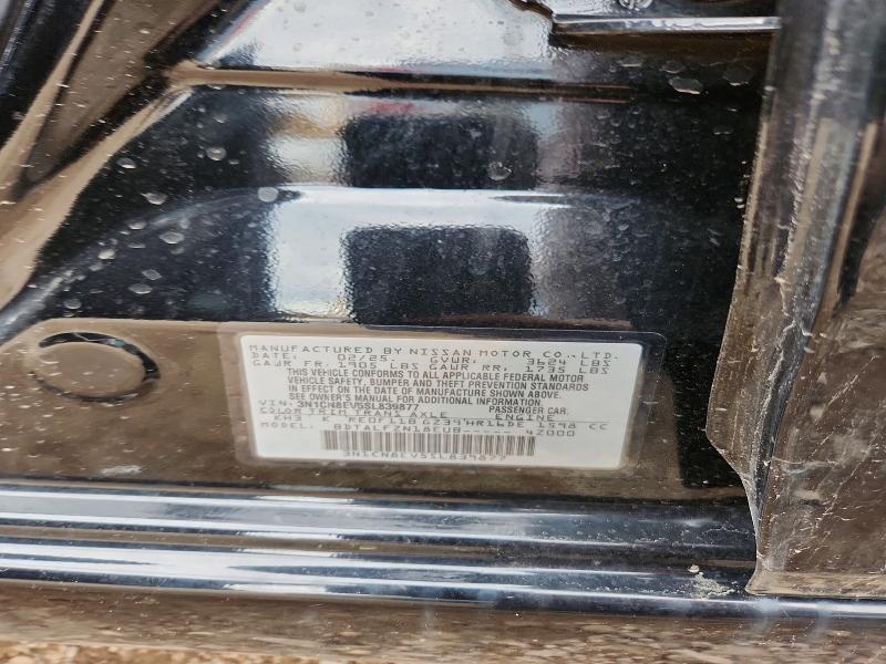 69811356 :رقم المزاد ، 3N1CN8EV5SL839877 vin ، 2025 Nissan Versa مزاد بيع