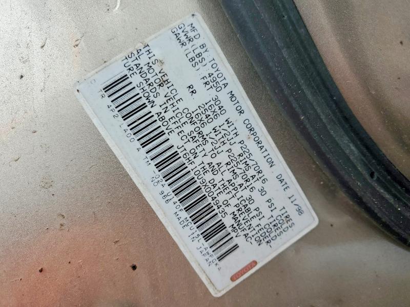 Aukcja sprzedaży 1998 Lexus Rx 300, vin: JT6HF10U9X0049435, numer aukcji: 67401916