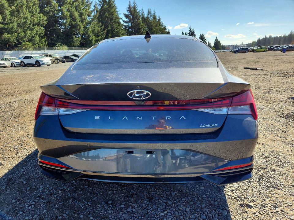 69463066 :رقم المزاد ، 5NPLP4AG0MH017353 vin ، 2021 Hyundai Elantra مزاد بيع