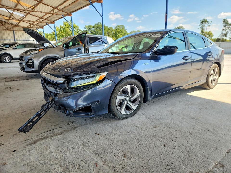 2019 Honda Insight მანქანა იყიდება აუქციონზე, vin: 19XZE4F15KE031979, აუქციონის ნომერი: 69383046