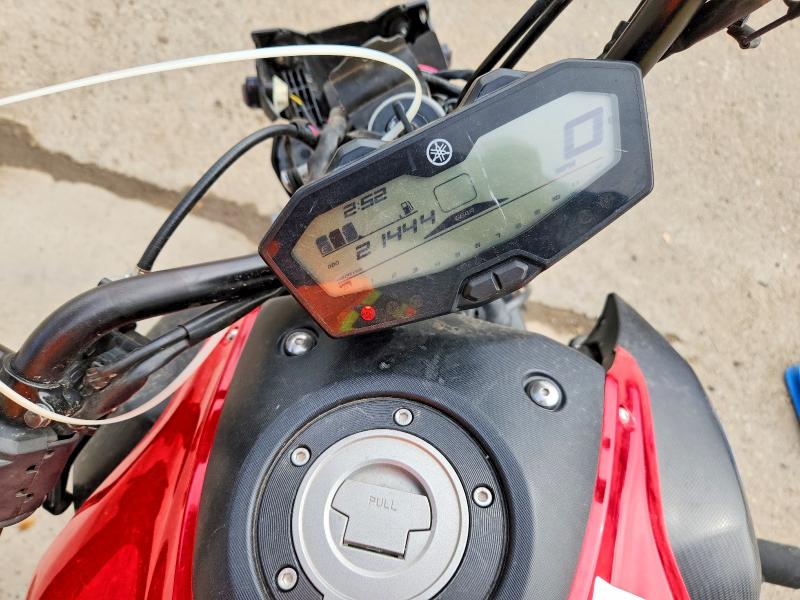 Aukcja sprzedaży 2017 Yamaha Fz07, vin: JYARM06E5HA013116, numer aukcji: 66850186
