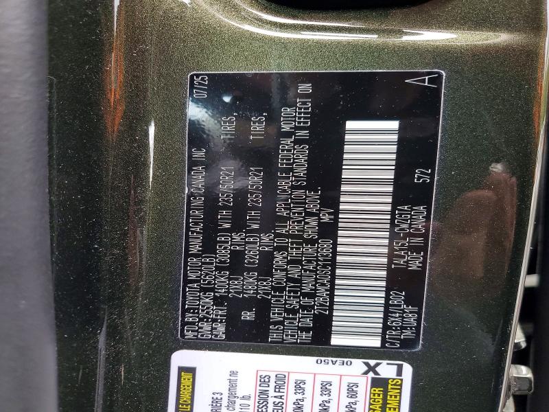 Продаж на аукціоні авто 2025 Lexus Rx 350, vin: 2T2BAMCA0SC113680, номер лоту: 70078786
