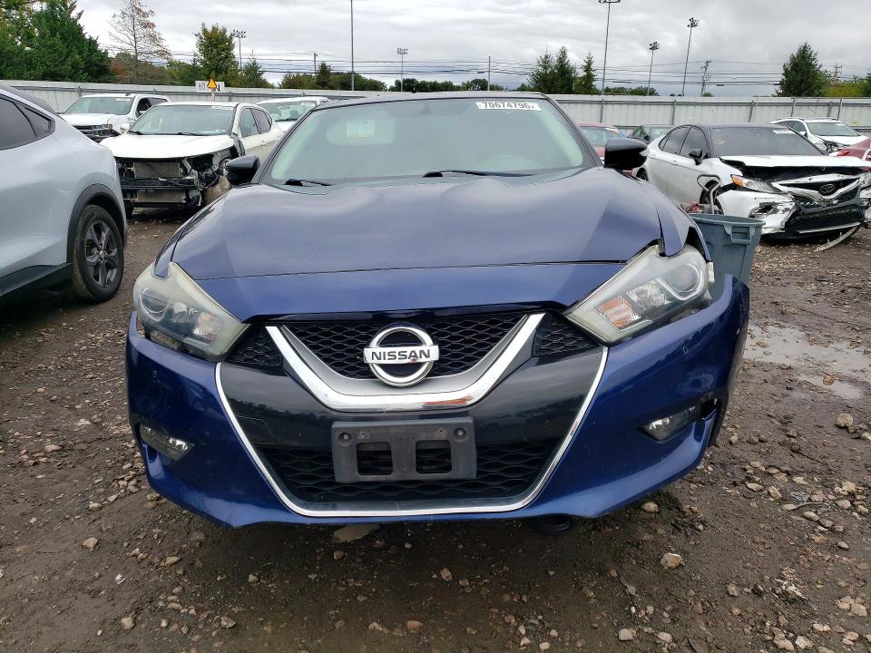 Продажа на аукционе авто 2017 Nissan Maxima, vin: 1N4AA6AP9HC417665, номер лота: 70674796