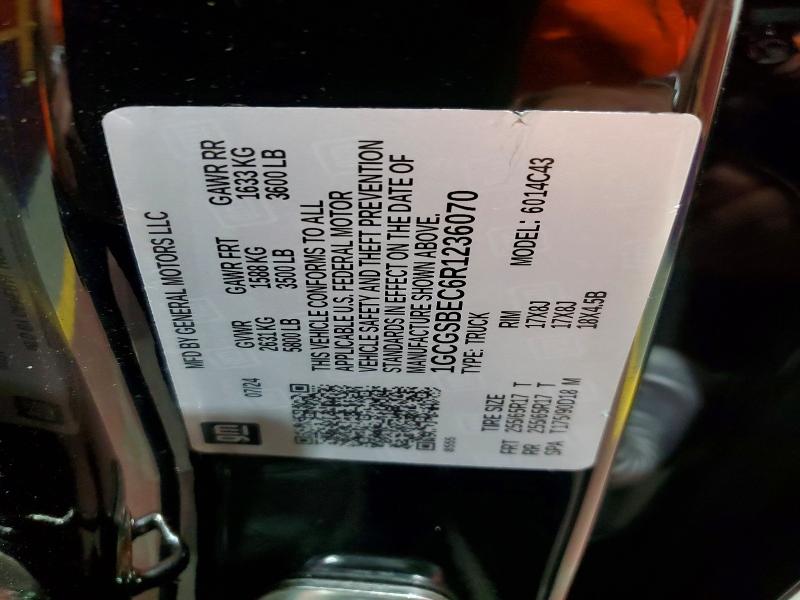 Продажа на аукционе авто 2024 Chevrolet Colorado, vin: 1GCGSBEC6R1236070, номер лота: 66487186