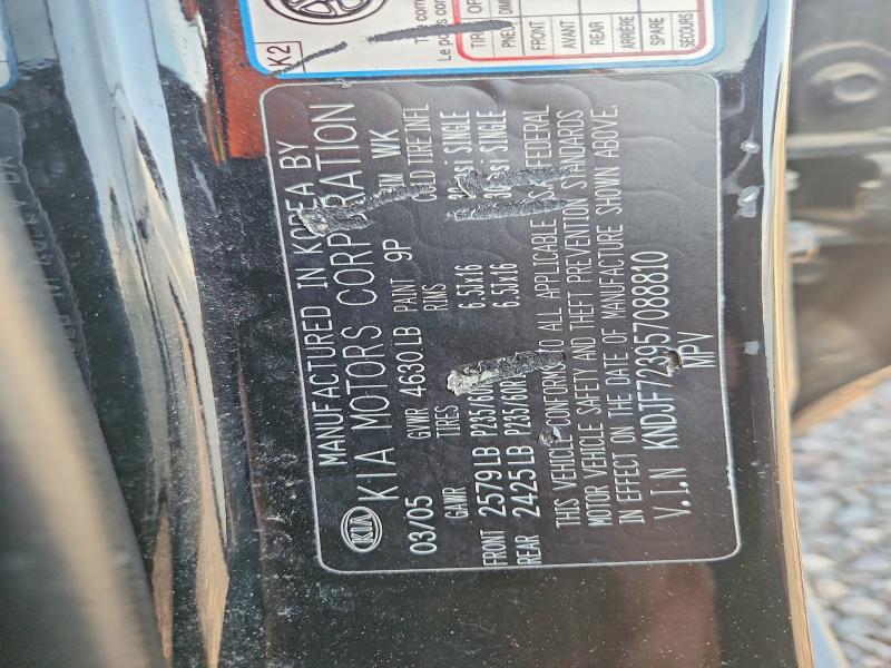Auction sale of the 2005 Kia Sportage, vin: KNDJF723957088810, lot number: 67736116