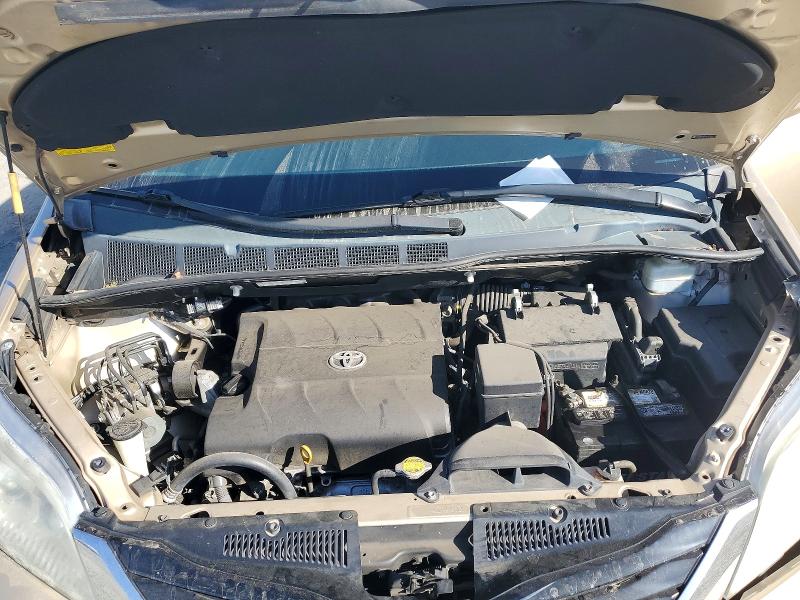 2012 Toyota Sienna მანქანა იყიდება აუქციონზე, vin: 5TDKK3DC9CS209151, აუქციონის ნომერი: 70046196