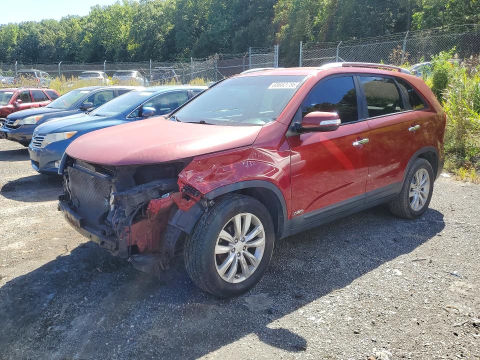 2011 Kia Sorento მანქანა იყიდება აუქციონზე, vin: 5XYKTDA28BG056434, აუქციონის ნომერი: 68663786