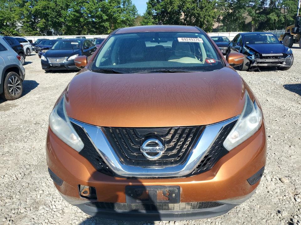 2015 Nissan Murano მანქანა იყიდება აუქციონზე, vin: 5N1AZ2MH8FN266363, აუქციონის ნომერი: 69249376
