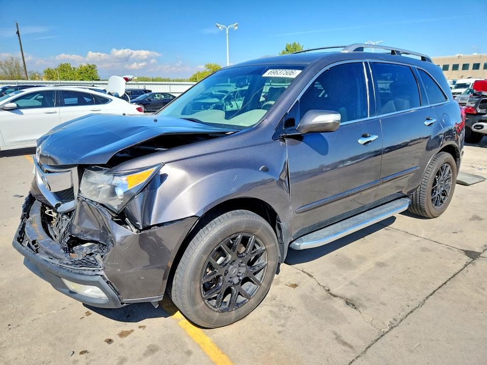 Auction sale of the 2012 Acura Mdx, vin: 2HNYD2H45CH509778, lot number: 69637506