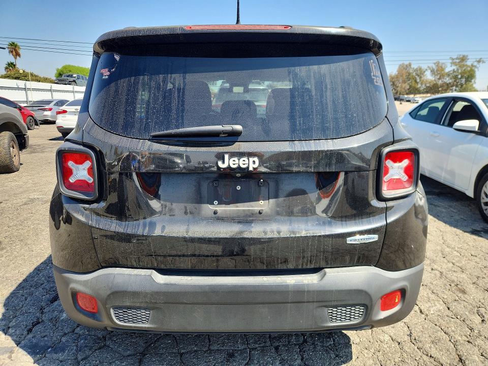 2016 Jeep Renegade მანქანა იყიდება აუქციონზე, vin: ZACCJABT5GPC94166, აუქციონის ნომერი: 69601336
