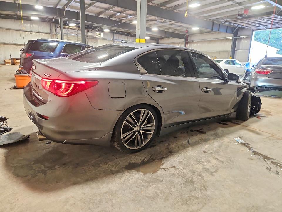 2014 Infiniti Q50 მანქანა იყიდება აუქციონზე, vin: JN1BV7AR8EM706278, აუქციონის ნომერი: 67459686