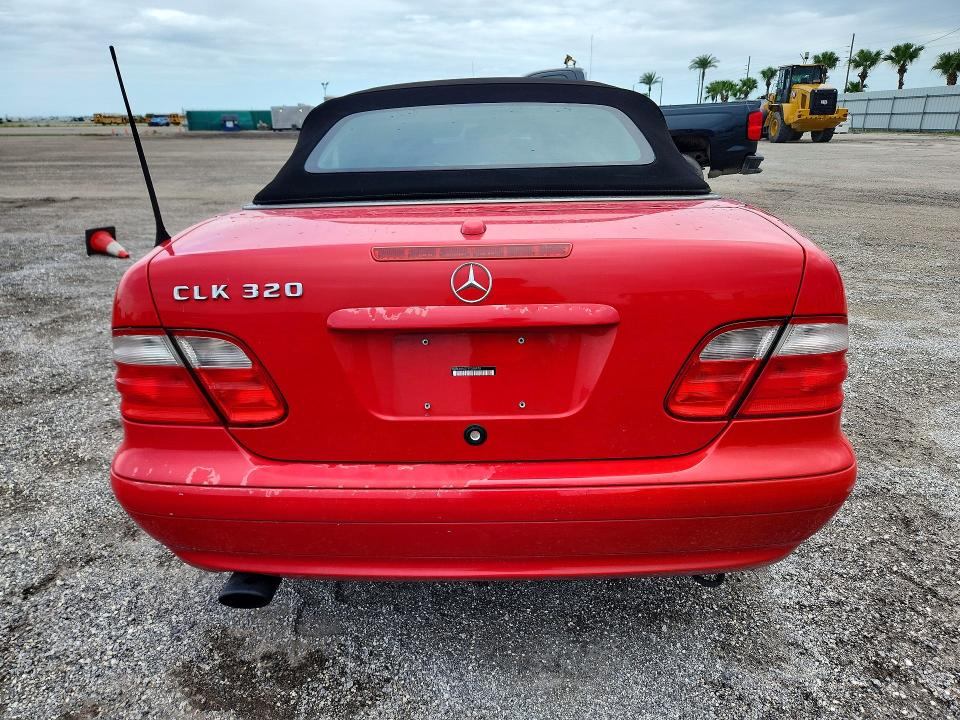 69303036 :رقم المزاد ، WDBLK65G1YT028978 vin ، 2000 Mercedes-benz Clk مزاد بيع