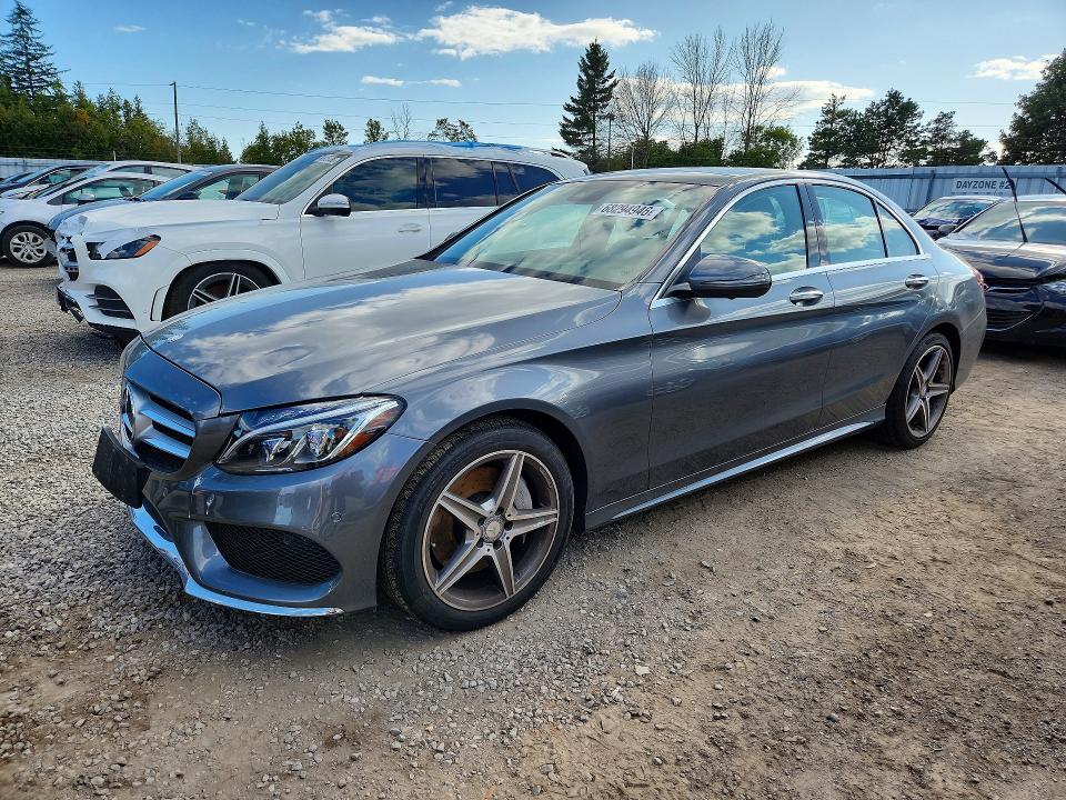 2017 Mercedes-benz C მანქანა იყიდება აუქციონზე, vin: 55SWF4KB8HU187272, აუქციონის ნომერი: 68294946
