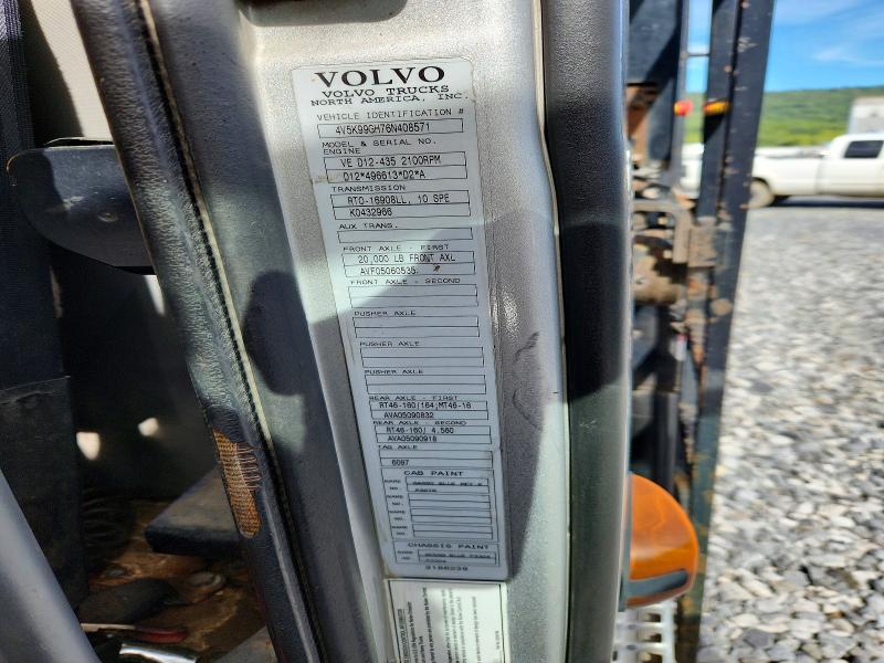Aukcja sprzedaży 2006 Volvo Vhd, vin: 4V5K99GH76N408571, numer aukcji: 69084506
