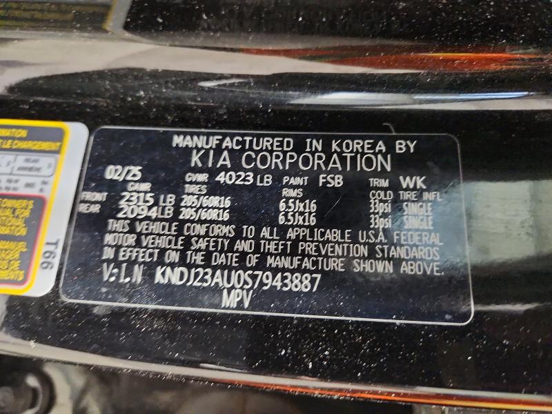 Aukcja sprzedaży 2025 Kia Soul, vin: KNDJ23AU0S7943887, numer aukcji: 69309666