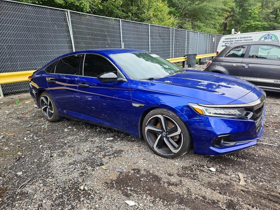 2021 Honda Accord მანქანა იყიდება აუქციონზე, vin: 1HGCV1F48MA068191, აუქციონის ნომერი: 70532946