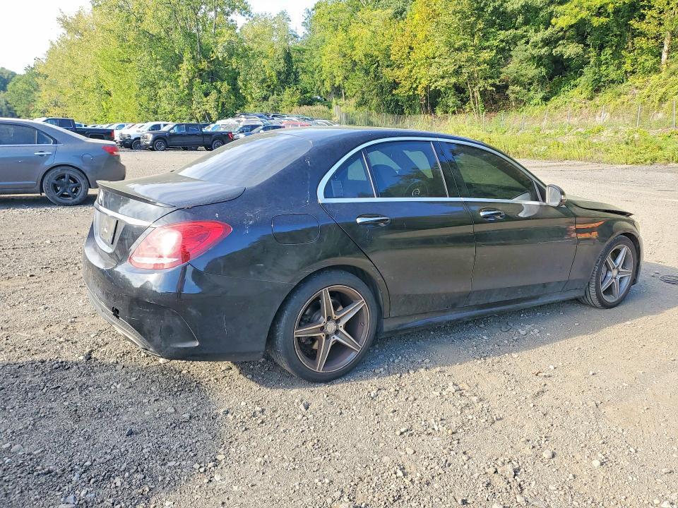 2015 Mercedes-benz C მანქანა იყიდება აუქციონზე, vin: 55SWF4JBXFU081937, აუქციონის ნომერი: 68334946