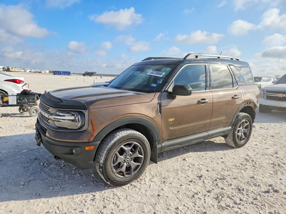 2022 Ford Bronco Sport მანქანა იყიდება აუქციონზე, vin: 3FMCR9D91NRD59764, აუქციონის ნომერი: 68239666