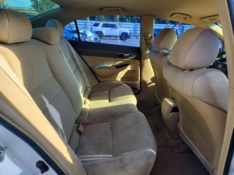 69181186 :رقم المزاد ، 1HGFA16568L008261 vin ، 2008 Honda Civic مزاد بيع