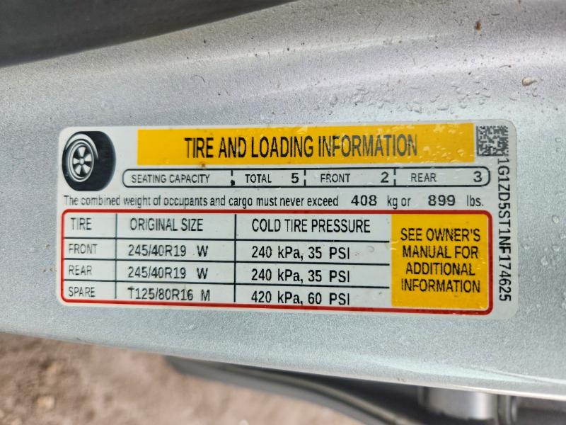2022 Chevrolet Malibu მანქანა იყიდება აუქციონზე, vin: 1G1ZD5ST1NF174625, აუქციონის ნომერი: 70830826