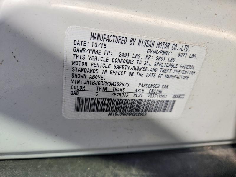 Продаж на аукціоні авто 2016 Infiniti Qx50, vin: JN1BJ0RRXGM262623, номер лоту: 69187106
