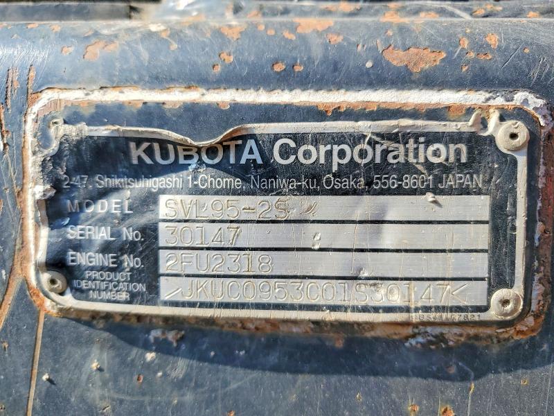 Продаж на аукціоні авто 2019 Kubota Svl95-2s, vin: JKUC0953C01S30147, номер лоту: 67488066