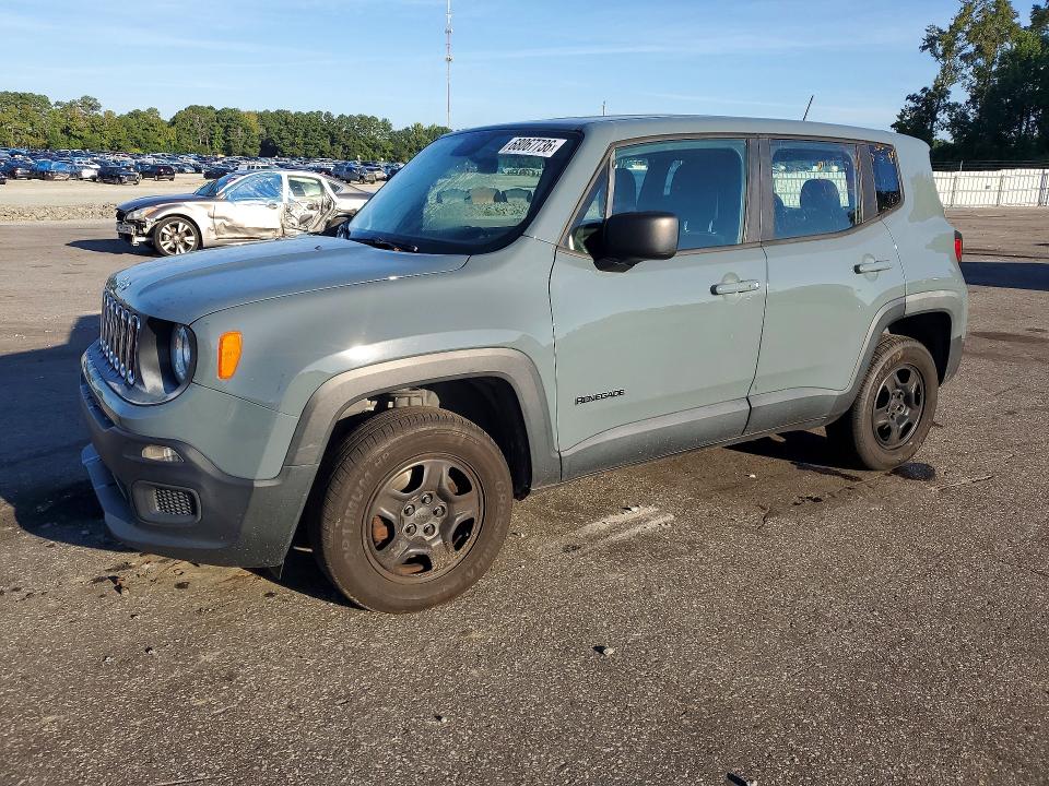 68067736 :رقم المزاد ، ZACCJBAT8GPE34637 vin ، 2016 Jeep Renegade مزاد بيع