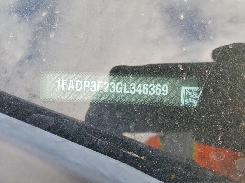 Aukcja sprzedaży 2016 Ford Focus, vin: 1FADP3F23GL346369, numer aukcji: 68307146
