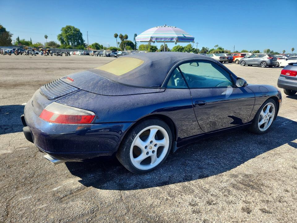 2000 Porsche 911 მანქანა იყიდება აუქციონზე, vin: WP0CA2996YS652077, აუქციონის ნომერი: 67700566