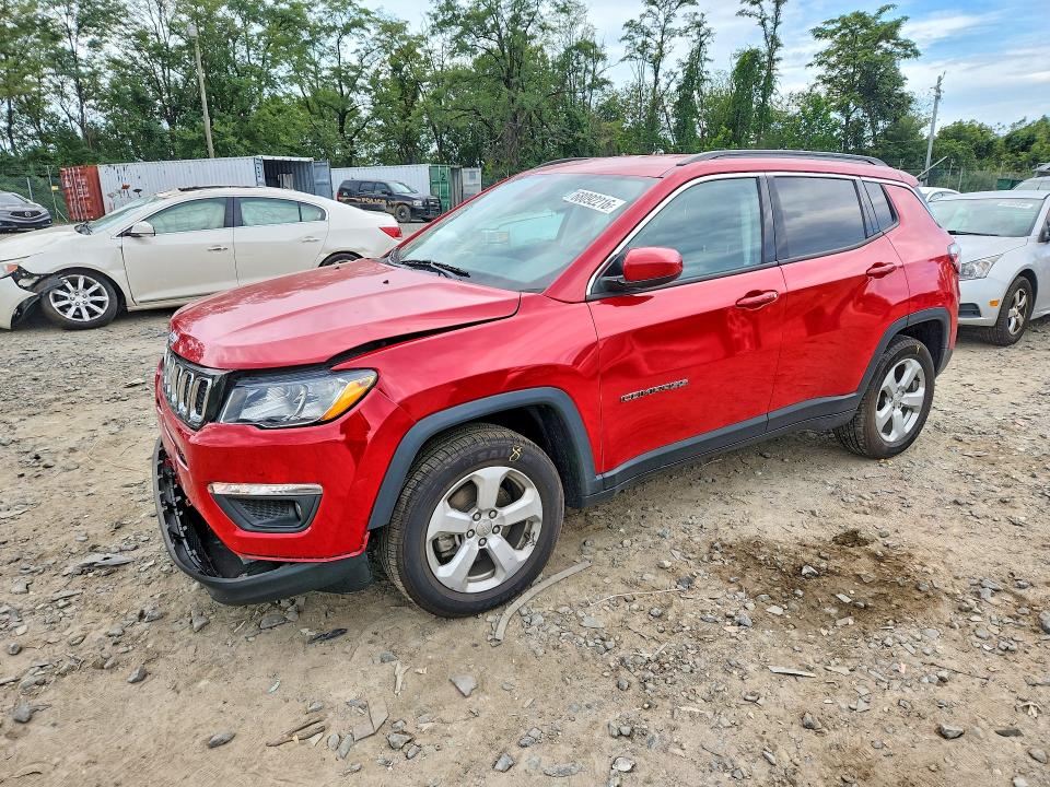 Aukcja sprzedaży 2021 Jeep Compass, vin: 3C4NJDBB4MT557933, numer aukcji: 68092216