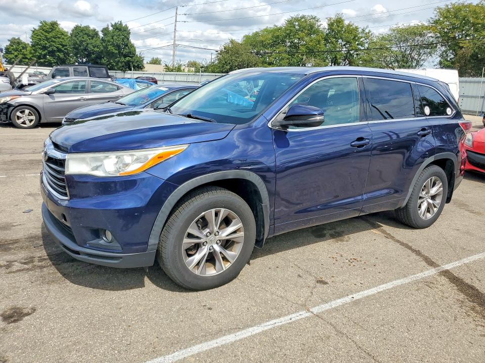 Продаж на аукціоні авто 2014 Toyota Highlander, vin: 5TDJKRFH5ES021057, номер лоту: 68485436