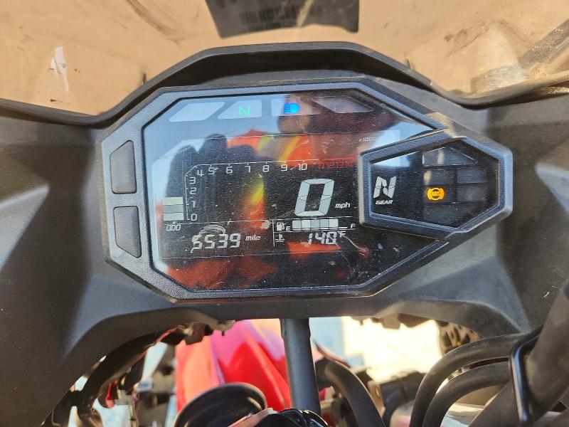 68688086 :رقم المزاد ، ML5EXGG12SDA60766 vin ، 2025 Kawasaki Ex500 مزاد بيع