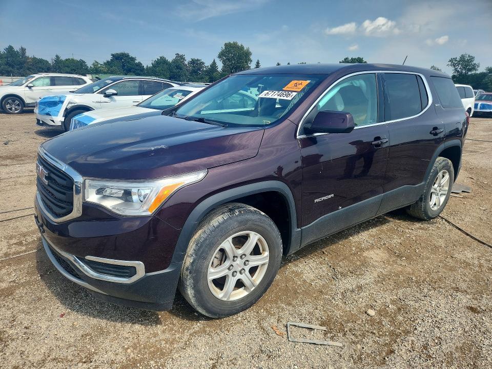 Auction sale of the 2017 Gmc Acadia, vin: 1GKKNKLA7HZ222217, lot number: 67174696