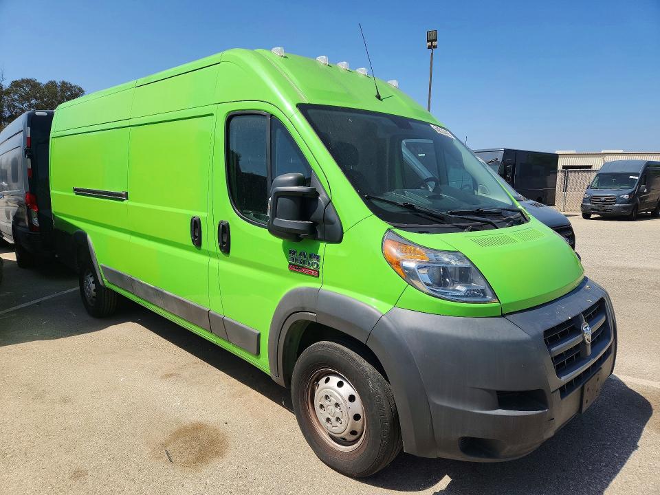 2017 Ram Promaster 3500 მანქანა იყიდება აუქციონზე, vin: 3C6URVJG0HE505370, აუქციონის ნომერი: 66828416