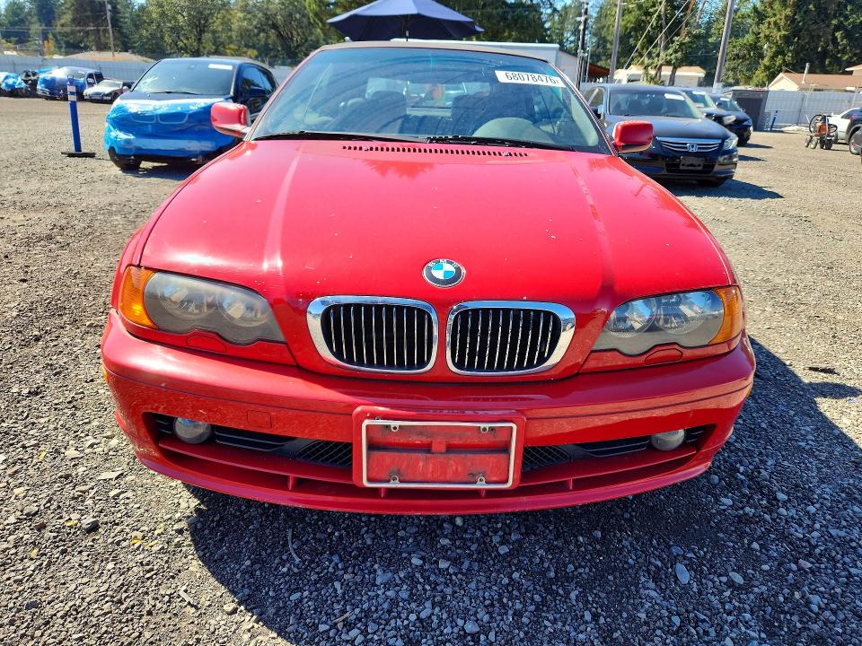 68078476 :رقم المزاد ، WBABS33422JY42738 vin ، 2002 Bmw 325 مزاد بيع