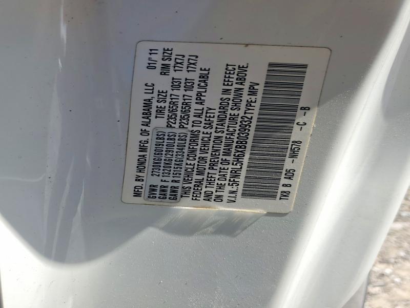 Продаж на аукціоні авто 2011 Honda Odyssey, vin: 5FNRL5H6XBB039932, номер лоту: 70017106