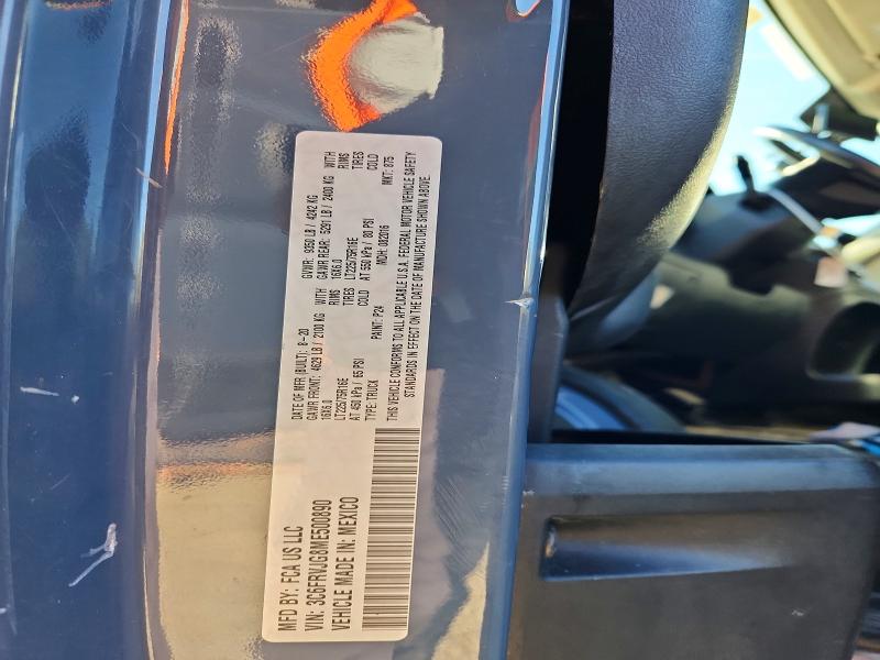 67252626 :رقم المزاد ، 3C6FRVJG8ME500890 vin ، 2021 Ram Promaster 3500 مزاد بيع